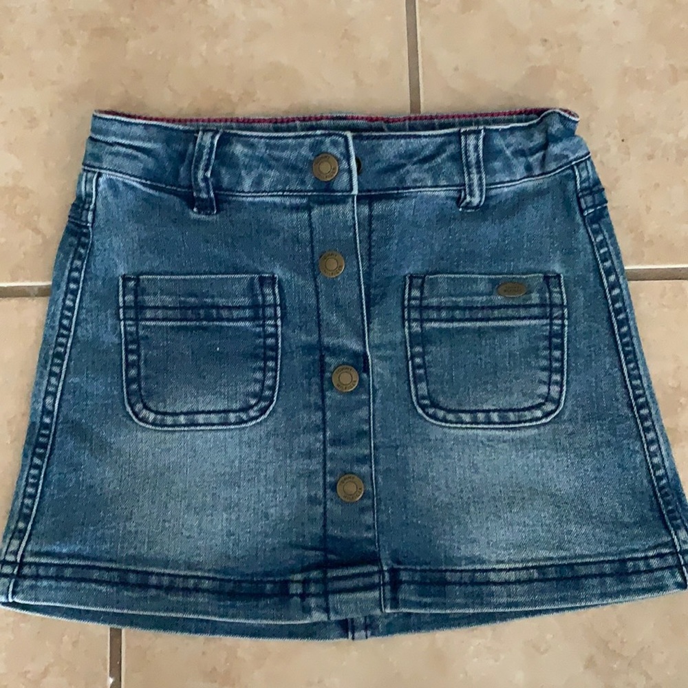 Girls Tommy Hilfiger Blue Jean skirt